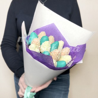 Букет из клубники в шоколаде